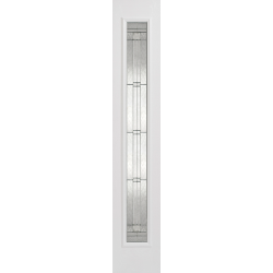 GRP White External Sidelight with Elegant Glass