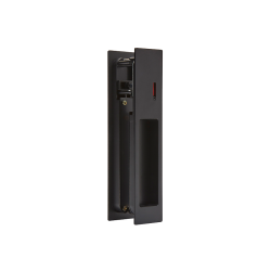 Gemini Matt Black Pocket Door Privacy Sliding Lock