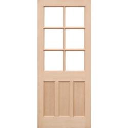 KXT Hemlock External Door (unglazed)