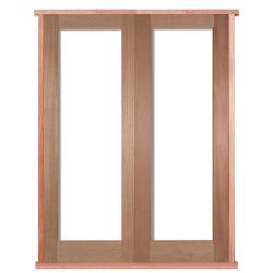 Pattern 20 Prehung Solid Hardwood Bespoke Double Doors