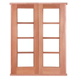 Pattern 70 Prehung Solid Hardwood Bespoke French Doors