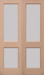 2XGG External Hemlock French Doors