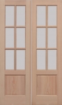 Pattern GTP 2 Panel External Hemlock French Doors