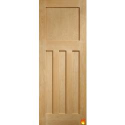 DX Internal Oak Fire Door FD30 (Shaker style)
