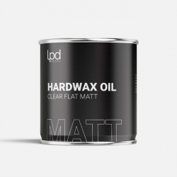 Hardwax Oil - Clear flat matt (for internal doors only)
