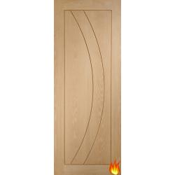 Salerno Internal Oak Fire Door (un/pre-finished)