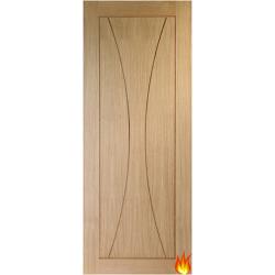 Verona Internal Oak Fire Door (un-finished)