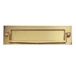 Plain Letterplate with Postal Knocker (various finishes)