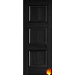 Kedleston Black Internal Fire Door (pre-finished)