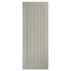 Cottage Light Grey Laminate Prehung Internal Door
