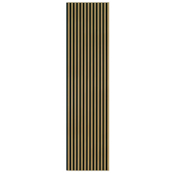 Oak Laminate (to 3 faces) Acoustic Wall Panelling
