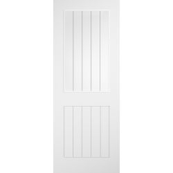 Cottage Pre-Finished White Glazed Internal Door