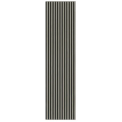 Light Grey Laminate (to 3 faces) Acoustic Wall Panelling