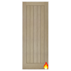 Belize Light Grey Prehung Internal Fire Door