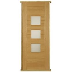 Oak Monza Pre-hung Door Set