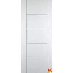 Tigris White Internal Fire Door (pre-finished)