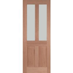 Malton External Hardwood Door with Obscure (frosted) Glass