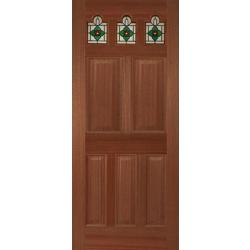 Ealing Rose External Hardwood Door (end of line) 80" x 32"