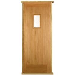 Oak Hillingdon Thermal Rated (Part L) Pre-hung Door Set