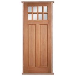 Chigwell Clear Glazed Hardwood Pre-hung Door Set