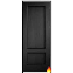 Murcia Charcoal Black (grained) Prehung Internal Fire Door