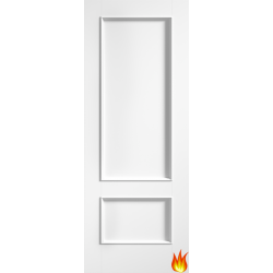 Murcia 2 Panel White Primed Internal Fire Door
