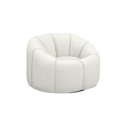 Nao Ivory Swivel Chair