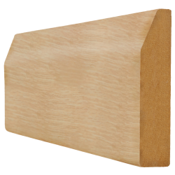 Chamfered LPD Oak Skirting 146mm (4 x 3m pack)