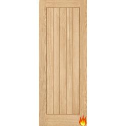 Cottage Belize Internal Oak Fire Door (FD30)