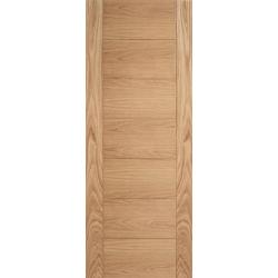 Contemporary 7 Panel Internal Oak Door