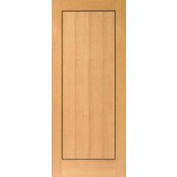 Clementine Oak PAS 24 Fire-Resistant Flat Entrance Door Set