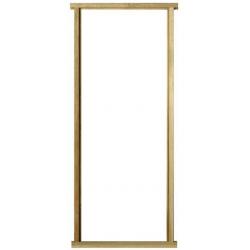 External Oak Effect Door Frame (mortice & tenon) with Aquamac Draught Seal