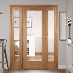 Oak Pattern 10 Easi-Frame Room Divider