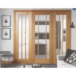 Oak Worcester Easi-Frame Room Divider