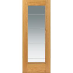 Medina Oak Internal Glazed Door (pre-finished)