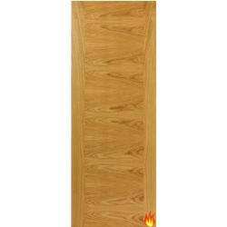 Ostria Flush Internal Oak Fire Door FD30 (pre-finished)