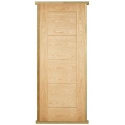 Oak Modica Pre-hung Door Set