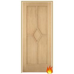 Reims Oak Prehung Internal Fire Door (pre-finished)