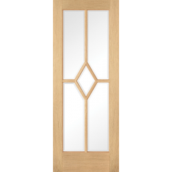 Reims Internal Oak Glazed Door (pre-finished)