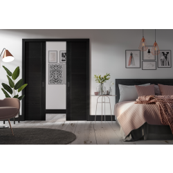Flusso Double Pocket Door Kit - Pre-assembled