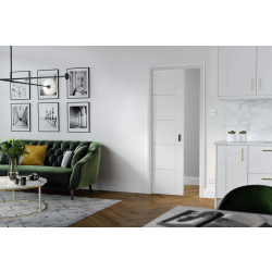 Flusso Single Pocket Door Kit - Unassembled