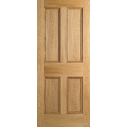 Nostalgia 4 Panel Internal Oak Door