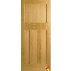 DX 30's Style Internal Oak Fire Door (FD30)