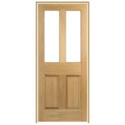 Nostalgia Malton Oak Unglazed Internal Prehung Door (un-finished)