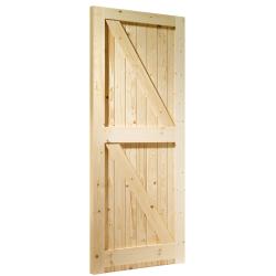 Framed Ledged & Braced Redwood Gate