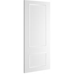 Sandringham 2 Panel White Primed Door (18mm lippings)