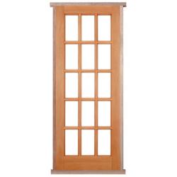 SA15-Light Hardwood Pre-hung Door Set