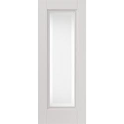 Belton White Primed Internal Door with Etched Glass