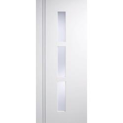 Sierra Blanco White with Frosted Glass (pre-finished)