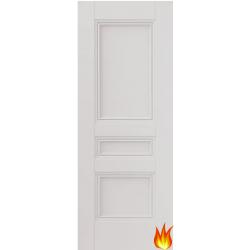 Osborne 3 Panel White Primed Internal Fire Door (FD30)